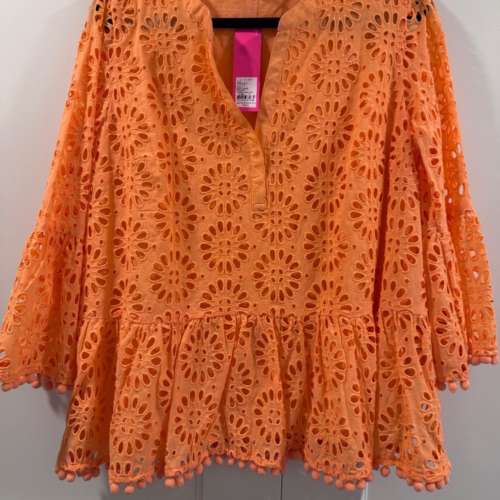 NWT Lilly Pulitzer Eyelet shirt - Size L